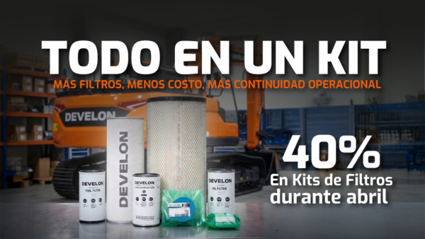 KIT DE FILTROS DEVELON