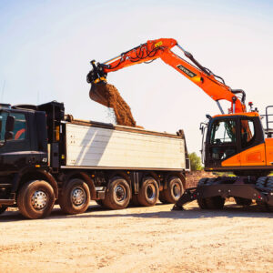 Excavadora Sobre Neumáticos DX140W-7 - Imagen 6