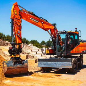 Excavadora Sobre Neumáticos DX140W-7 - Imagen 5