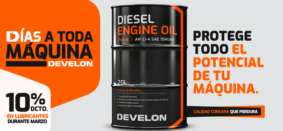 10% en lubricantes seleccionados