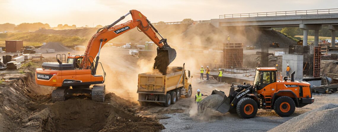 Cómo elegir maquinaria para obras a gran escala