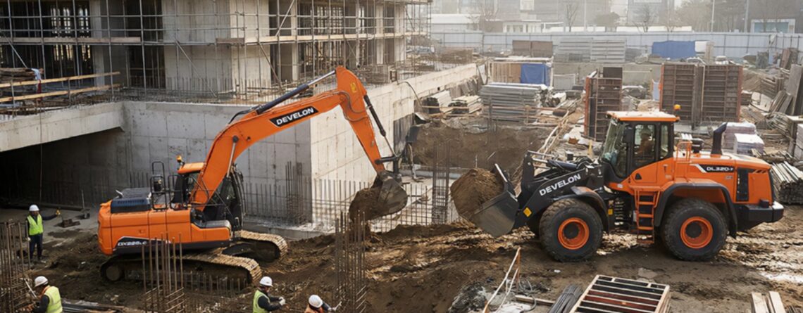 Cómo la maquinaria pesada optimiza proyectos de construcción e infraestructura