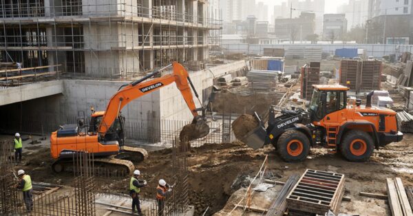 Cómo la maquinaria pesada optimiza proyectos de construcción e infraestructura