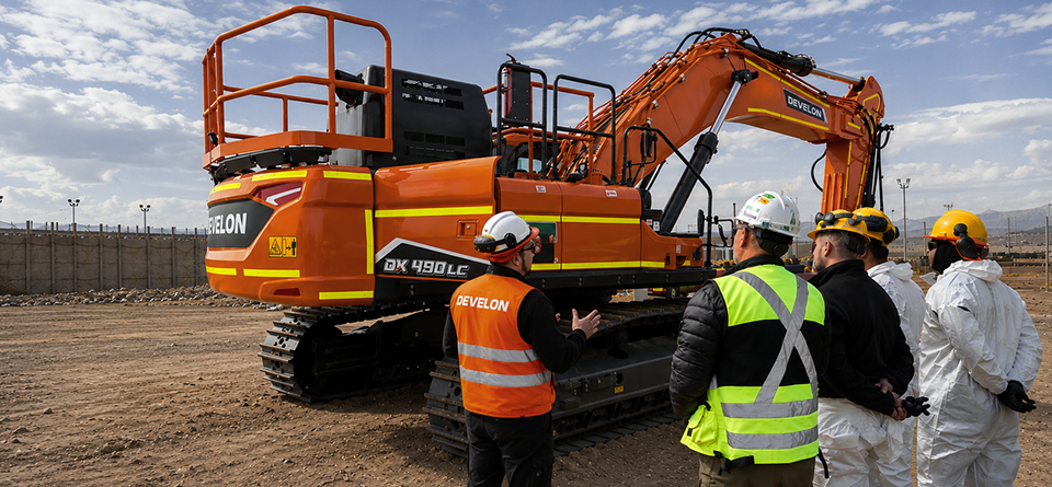 respaldo directo develon hd construction equipment chile