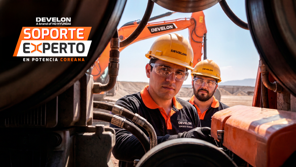 soporte experto develon hd construction equipment chile